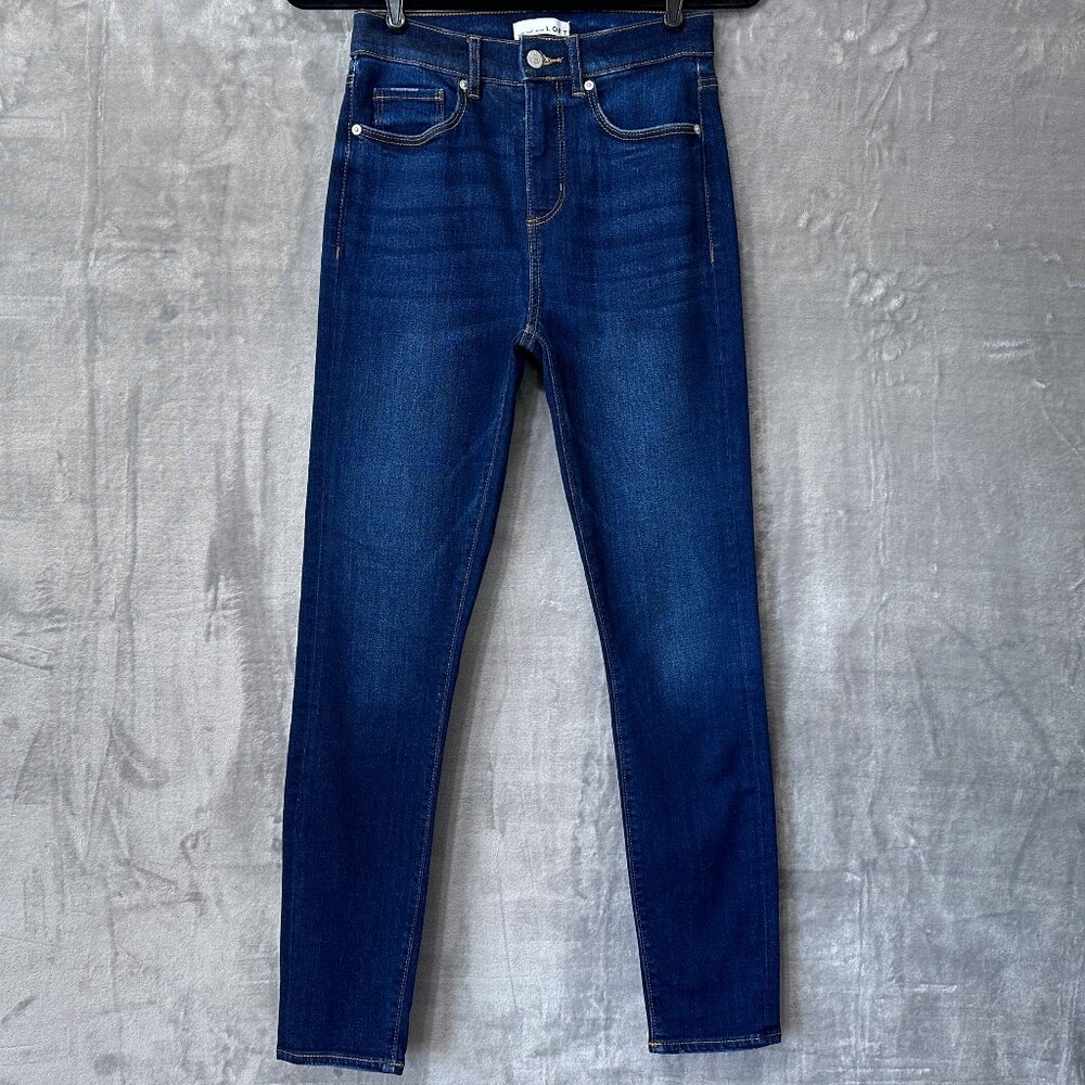 LOFT The Skinny Jean Size 0/25 Dark Wash
